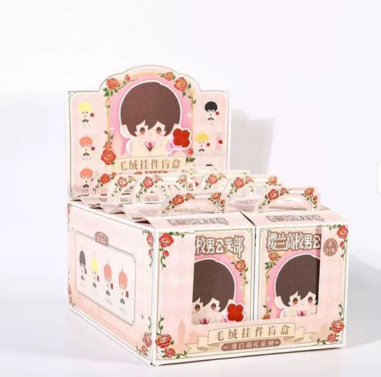 Ouran High School Host Club Scarlet And White Adorable Gift Series Plush Pendant Blind Box