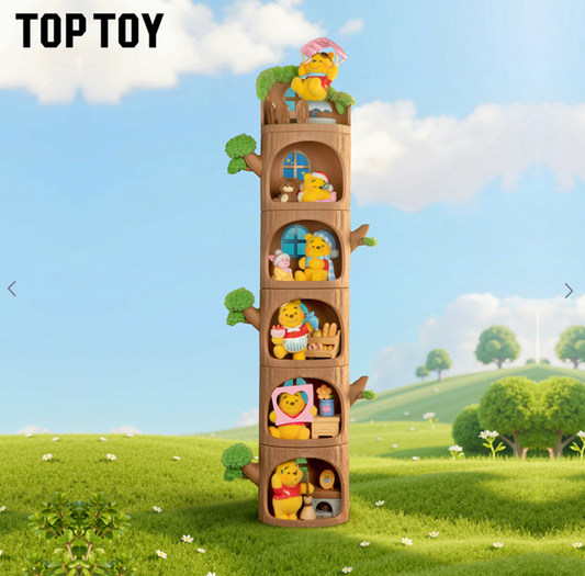 TOPTOY - Winnie the Pooh Hundred Acre Wood Tree House Series Figure Blind Box