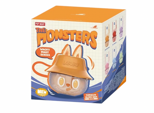 POPMART -  Labubu The Monsters Wacky Mart Series Tumbler Blind Box Single Blind Box