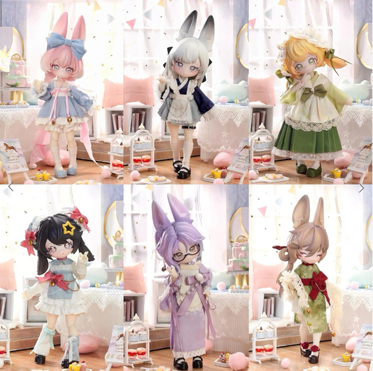PEPPER JOY x Moon Hopping Time Bunny Series 1/12 BJD Blind Box