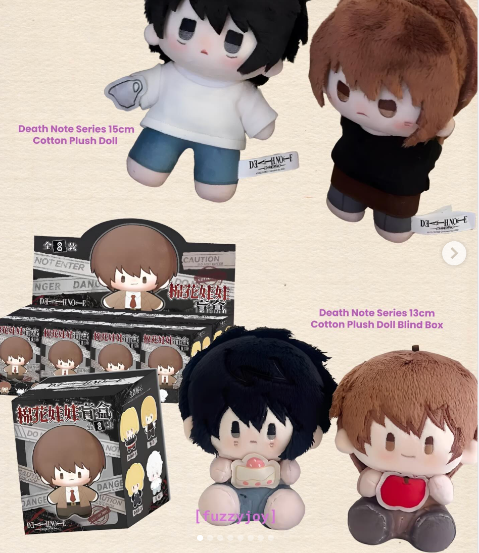 Death Note Cotton Doll Series Plush Blind Box