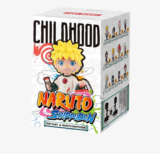 POP MART NARUTO SHIPPUDEN Childhood Series Figures Blind Box