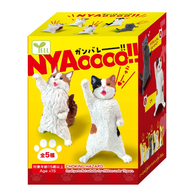 【JAPANESE BLIND BOX】NYAOOOO!! FIST PUMP CAT SURPRISE BOX