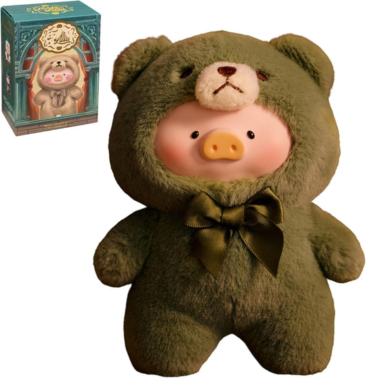 Authentic Lulu The Piggy Vintage Teddy Shop Vinyl Face Plush Pendant Blind Box