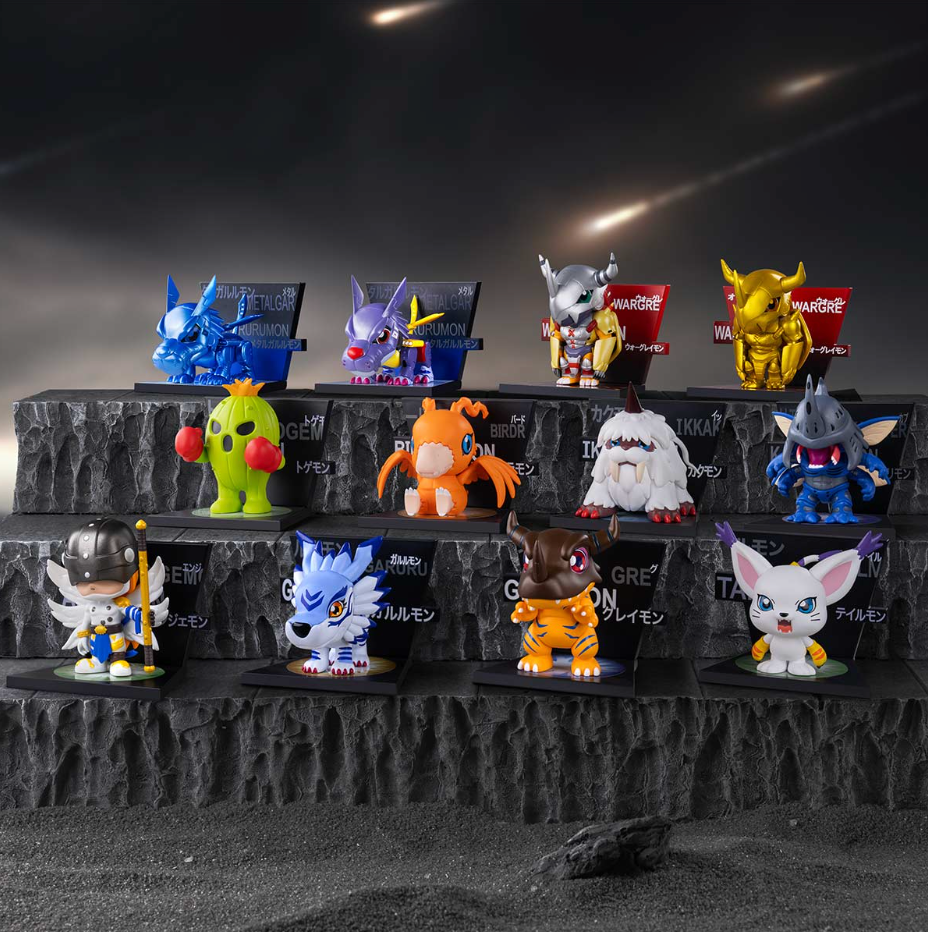 POPMART - Digimon Adventure Fridge Magnet Series Figures