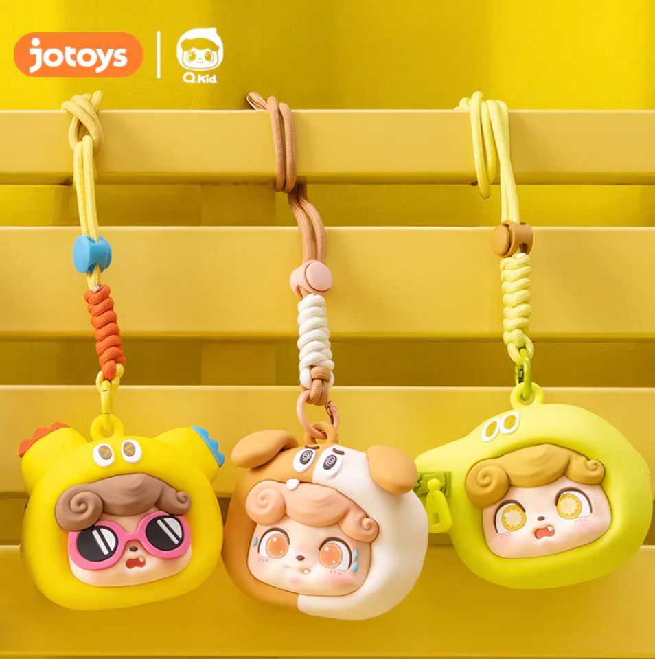 Q.Kid Emotional Monsters Series Earphone Bag Blind Boxes