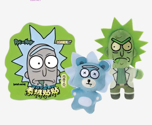 Rick and Morty MultiUniverse Series Plush Magnet Pendant Blind Bag