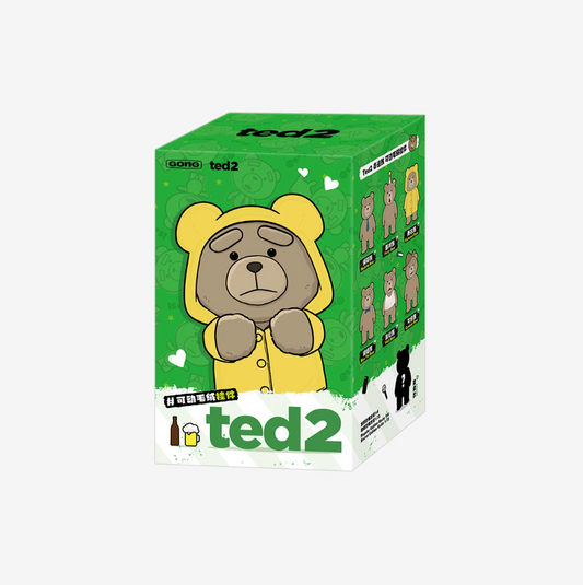 POPMART - Ted2 Teddy Bear Action Plush Pendant