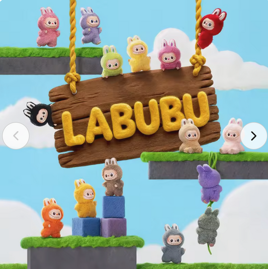 POPMART - THE MONSTERS - Pin for Love V4 Labubu Plush Pendant