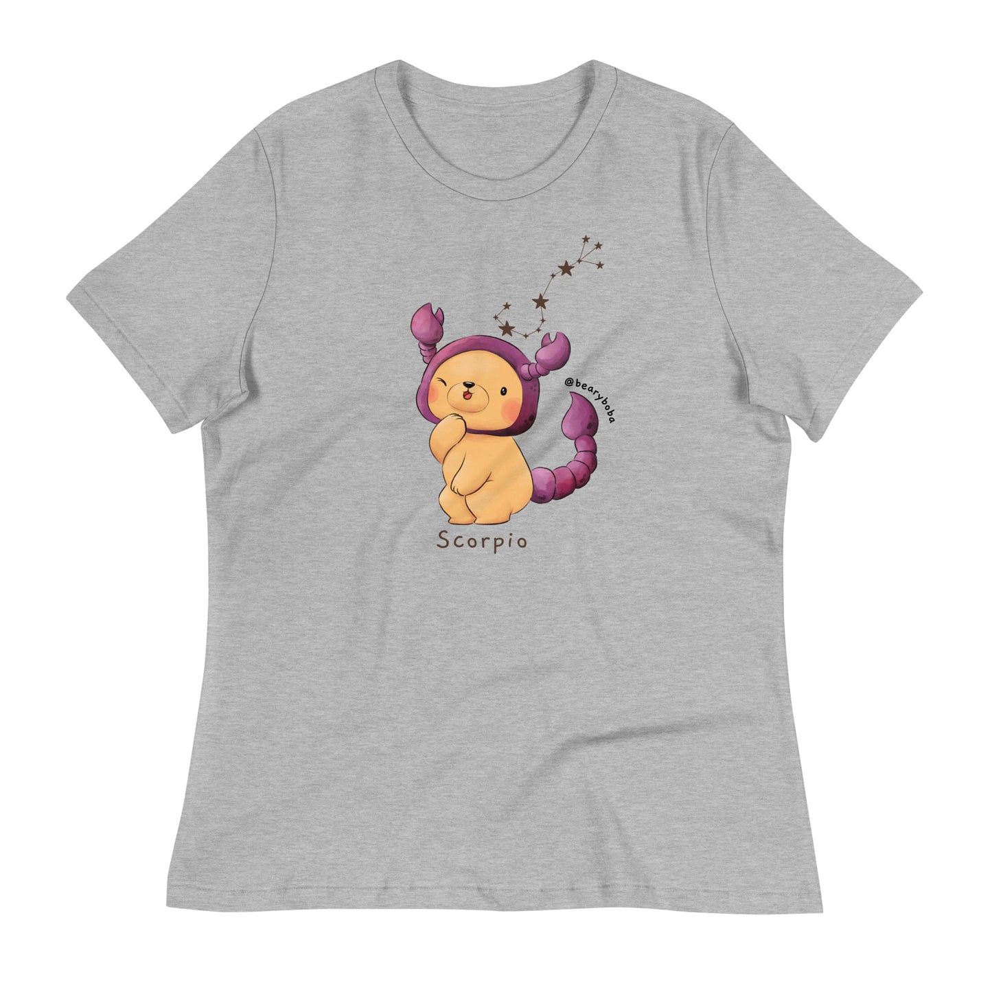 Scorpio Zodiac Sign - Women's Relaxed T-Shirt