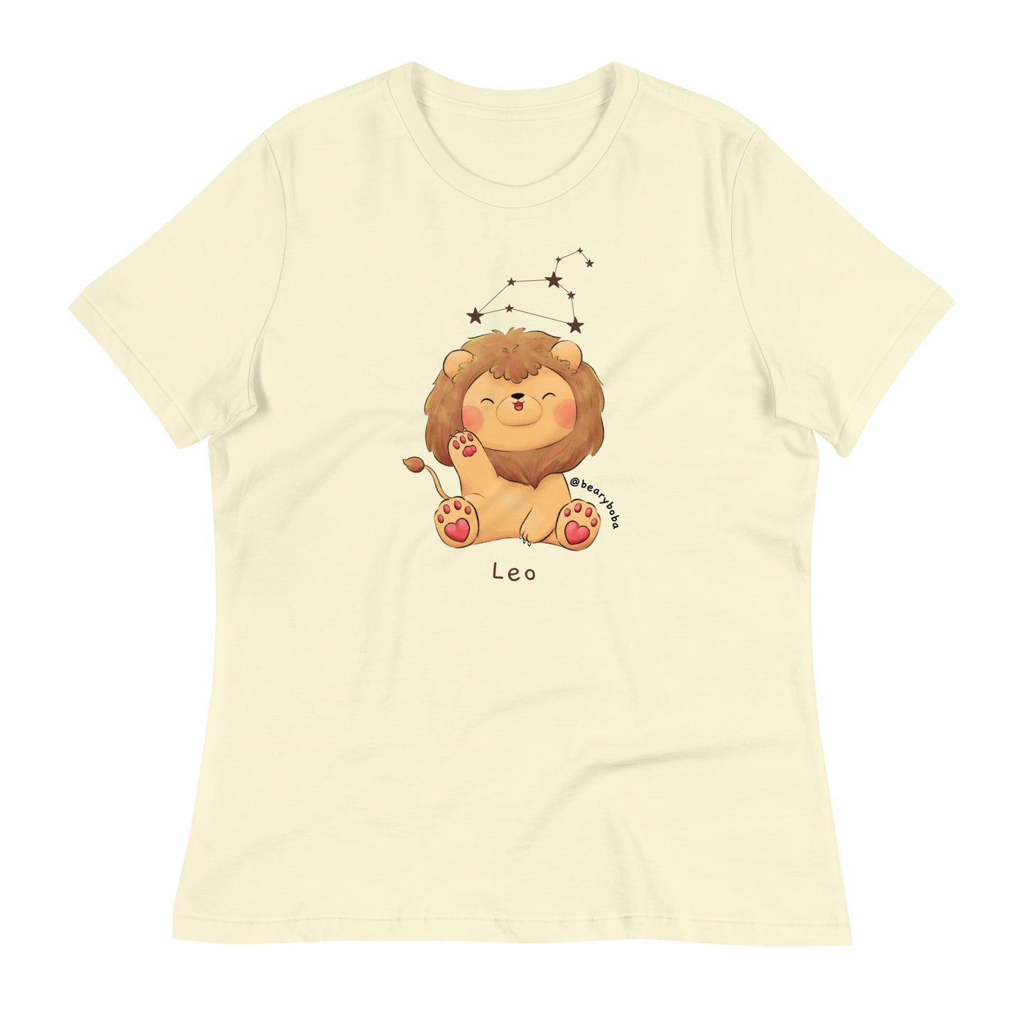 Leo Zodiac Sign - Women's Relaxed T-Shirt