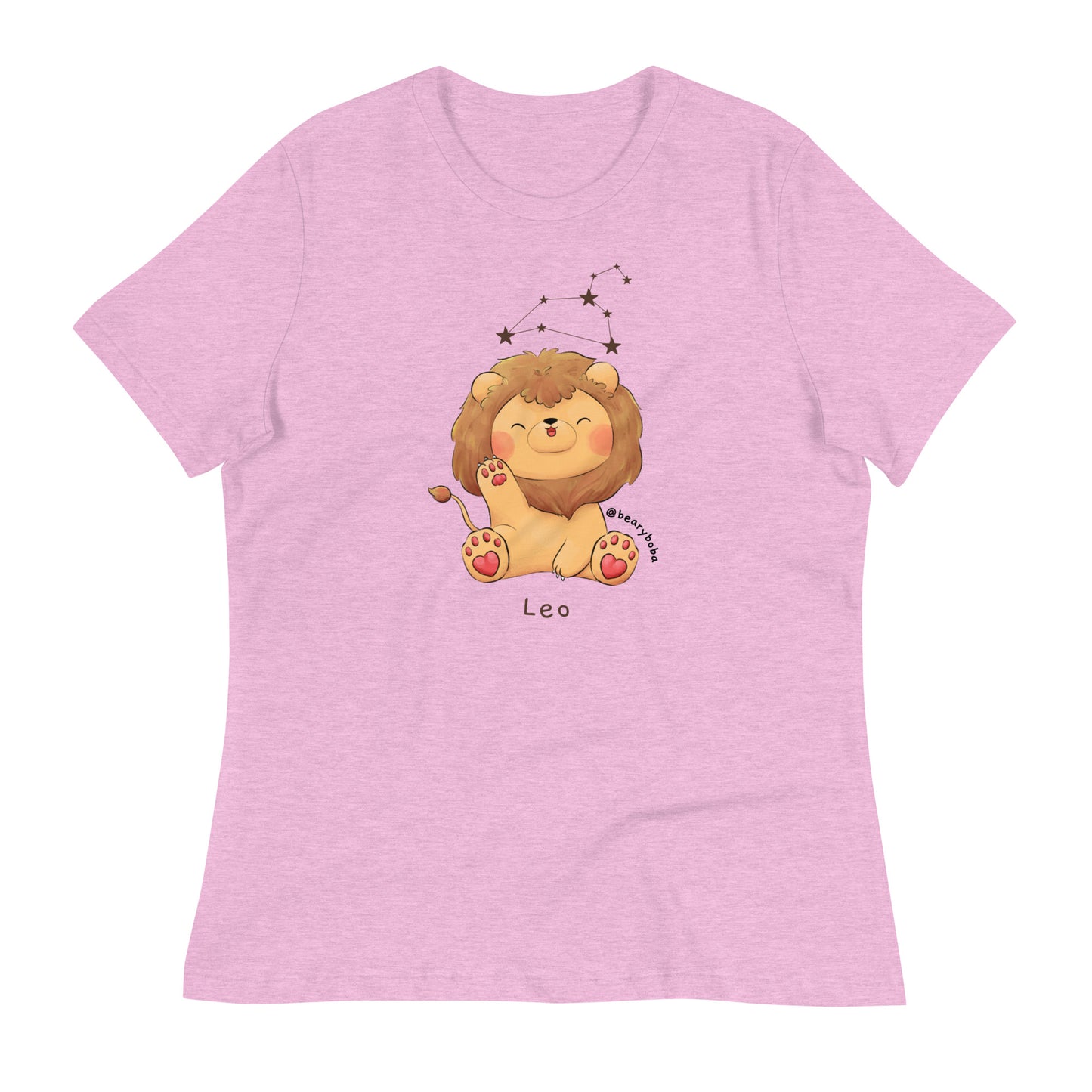 Leo Zodiac Sign - Women's Relaxed T-Shirt