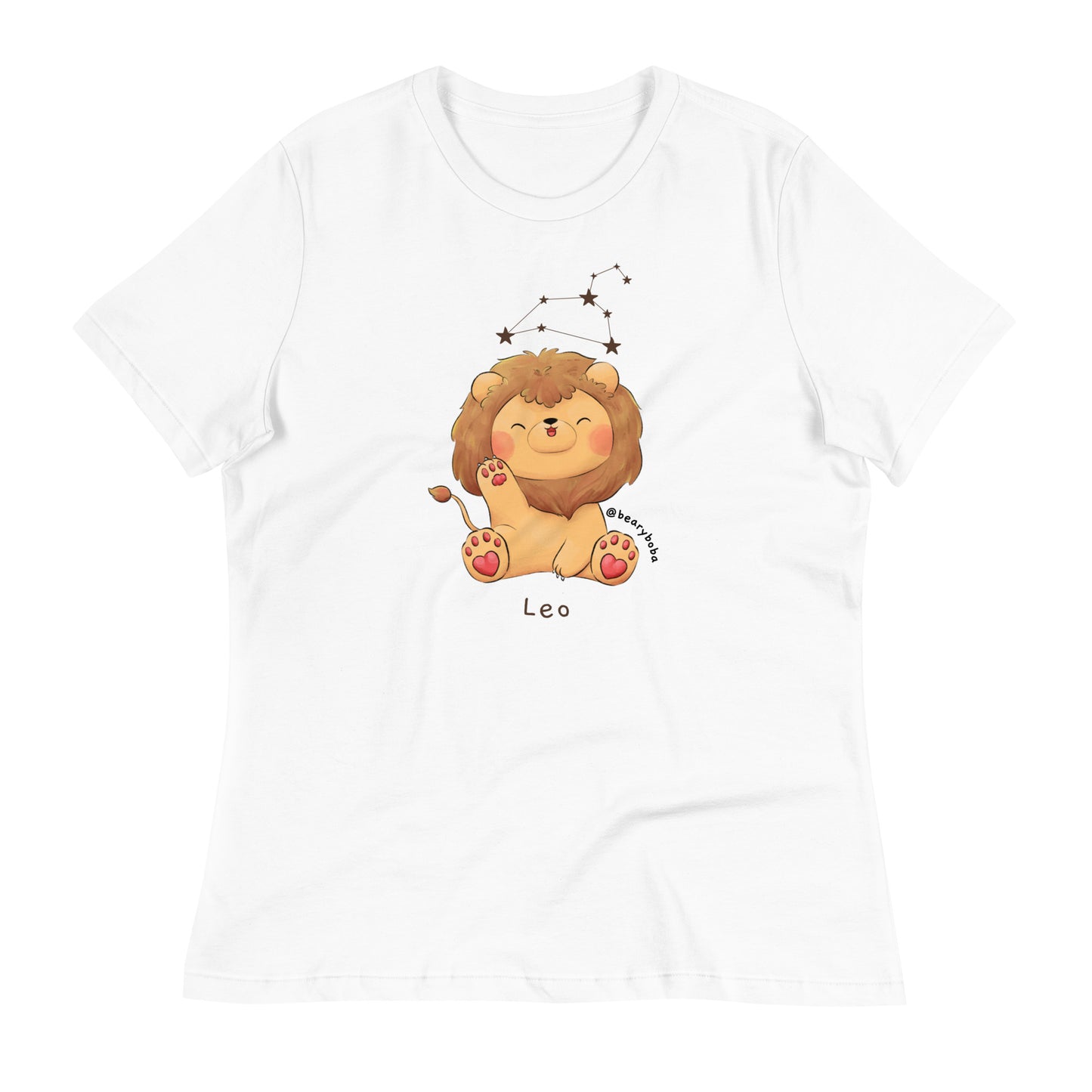 Leo Zodiac Sign - Women's Relaxed T-Shirt